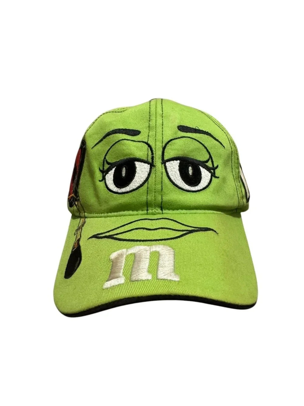 NASCAR Chase Authentic Kyle Busch Green M&m Youth Hat Cap